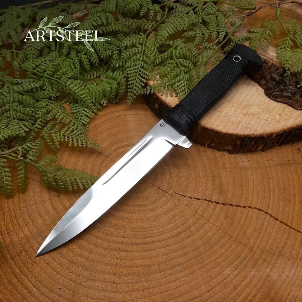 Нож Старшина из стали 95Х18, рукоять резина в интернет-магазине art-steel.ru, фото