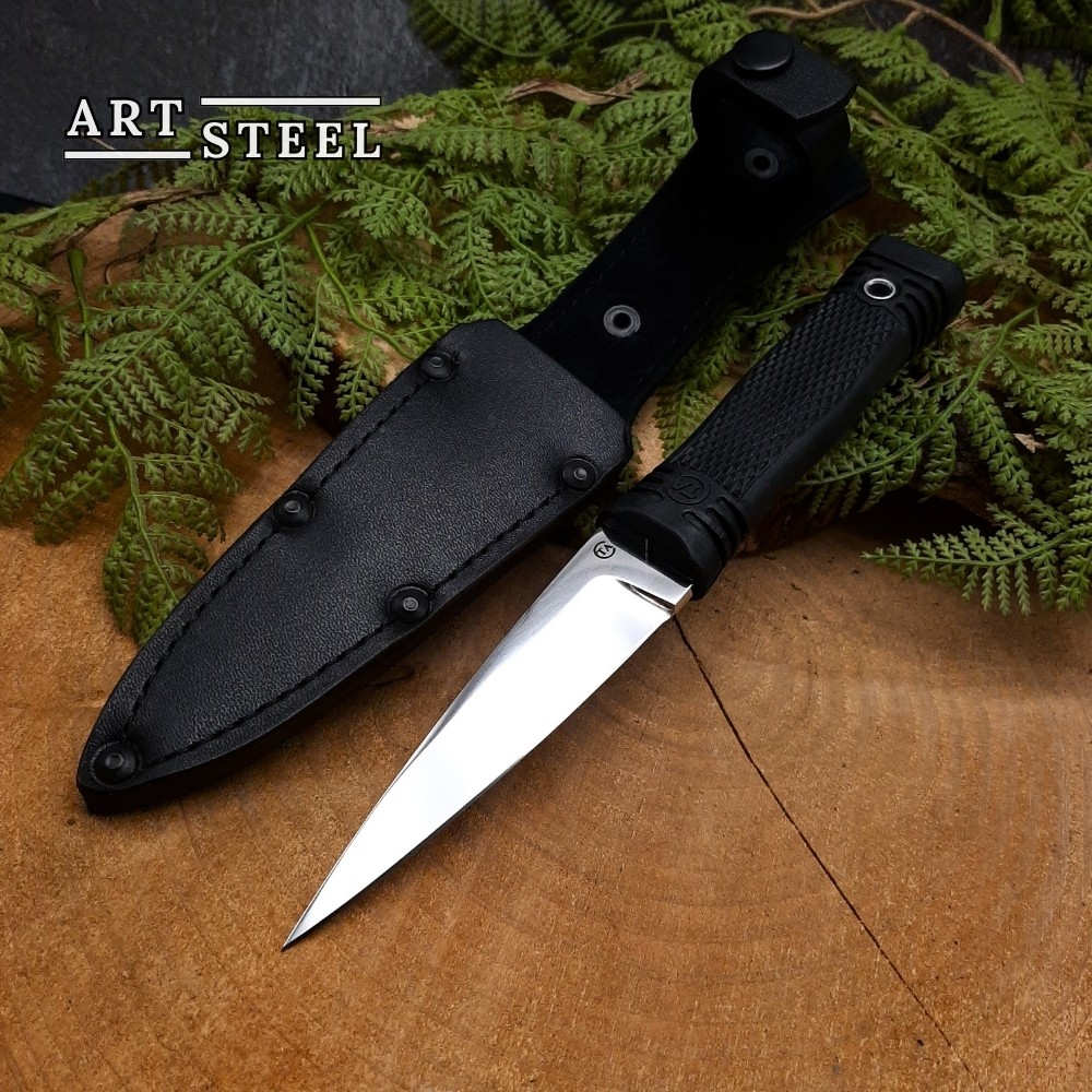 Нож Миг-2 из стали 95Х18, рукоять резина в интернет-магазине art-steel.ru Нож Миг-2 из стали 95Х18, рукоять резина в интернет-магазине art-steel.ru, фото