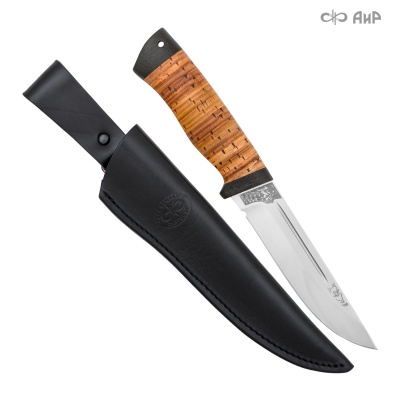 Универсальный нож Бекас, сталь 95Х18, рукоять береста в интернет-магазине art-steel.ru, фото