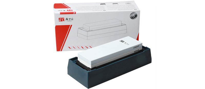 Брусок из корунда доводочный Taidea 3000/10000 грит, пластик и силикон в интернет-магазине art-steel.ru, фото