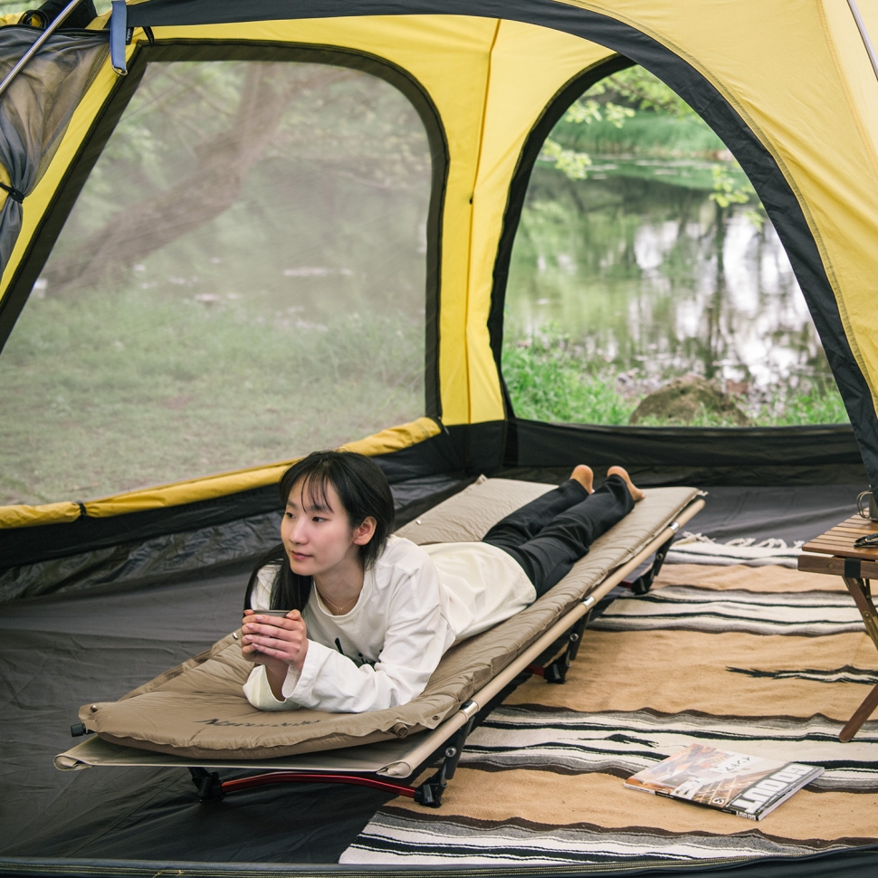 Коврик самонадувной туристический Naturehike D03 Beige в интернет-магазине art-steel.ru, фото