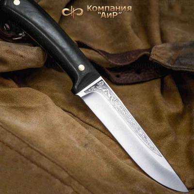 Универсальный нож Лиса ЦМ, сталь 95х18, рукоять микарта в интернет-магазине art-steel.ru Универсальный нож Лиса ЦМ, сталь 95х18, рукоять микарта в интернет-магазине art-steel.ru, фото