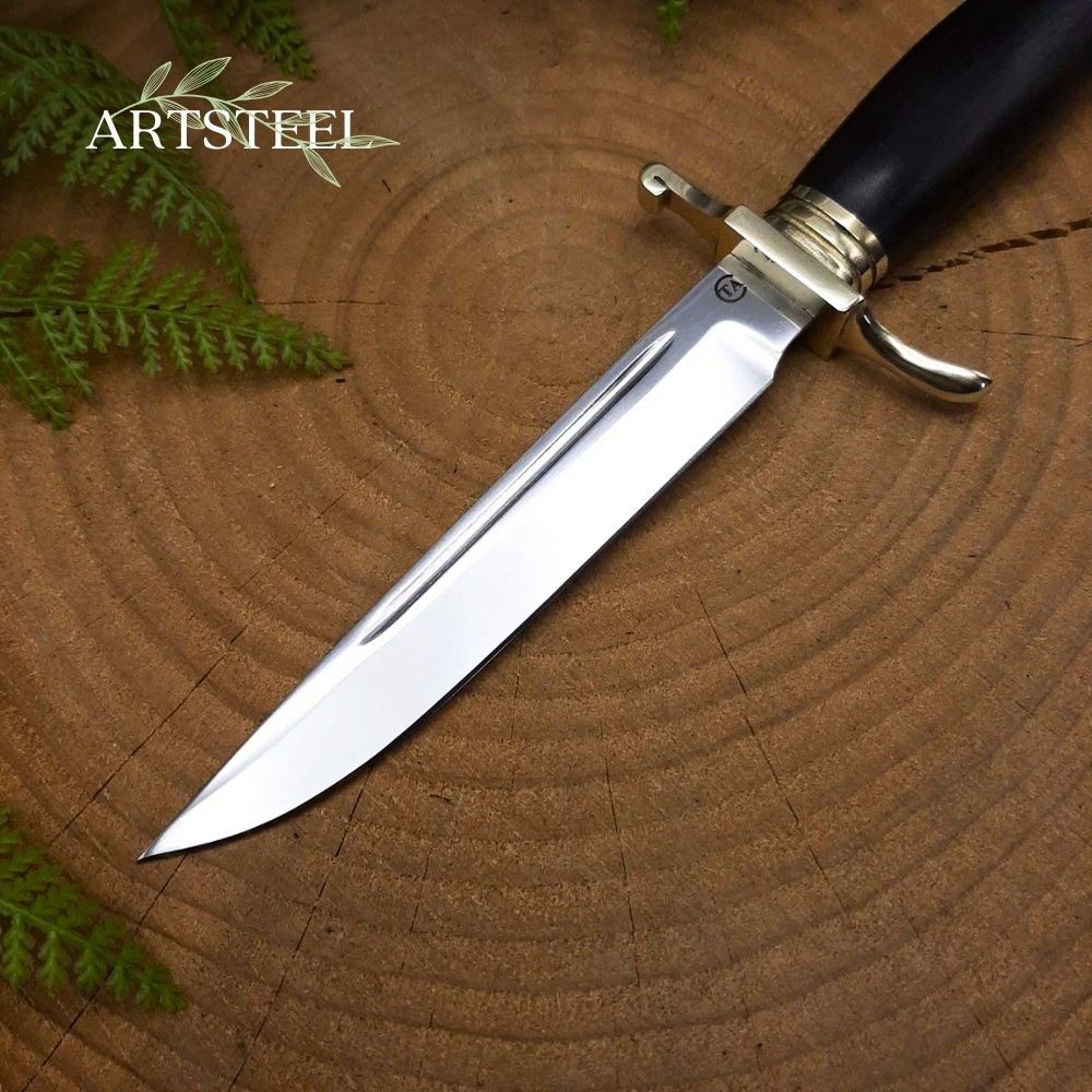 Нож Титан из стали 95Х18, рукоять дерево в интернет-магазине art-steel.ru, фото