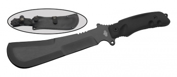 Универсальный мачете Паранг-2 с кожаным чехлом, сталь У8, рукоять резина в интернет-магазине art-steel.ru Универсальный мачете Паранг-2 с кожаным чехлом, сталь У8, рукоять резина в интернет-магазине art-steel.ru, фото