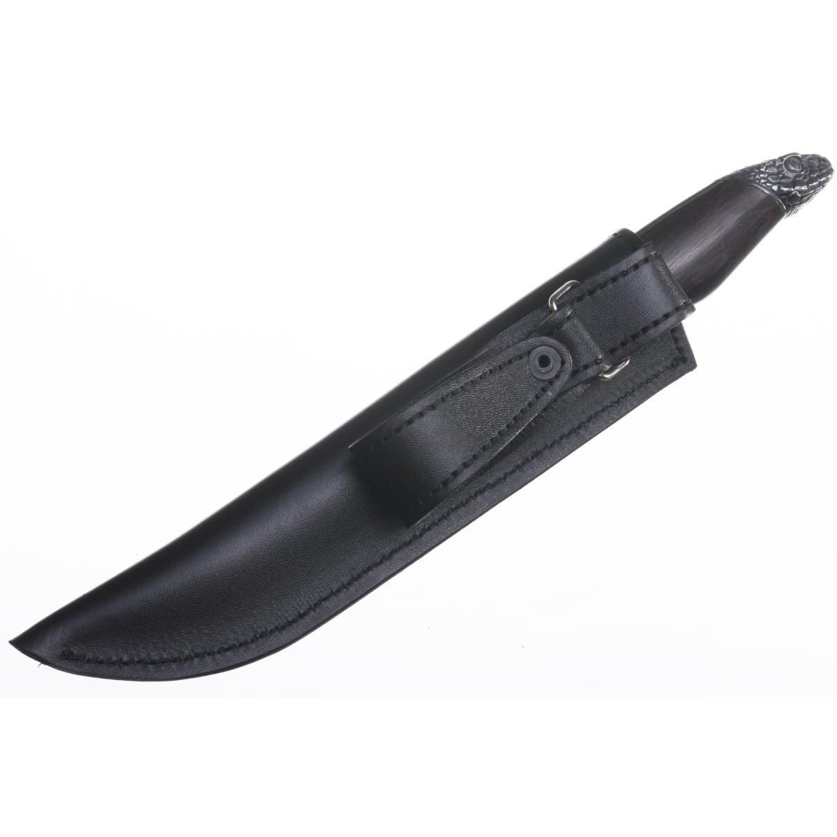 Нож Анаконда-2 дамасск художественное литье в интернет-магазине art-steel.ru, фото