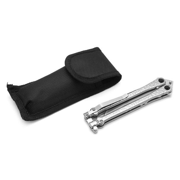 Нож бабочка Богомол, сталь 440, рукоять сталь в интернет-магазине art-steel.ru, фото