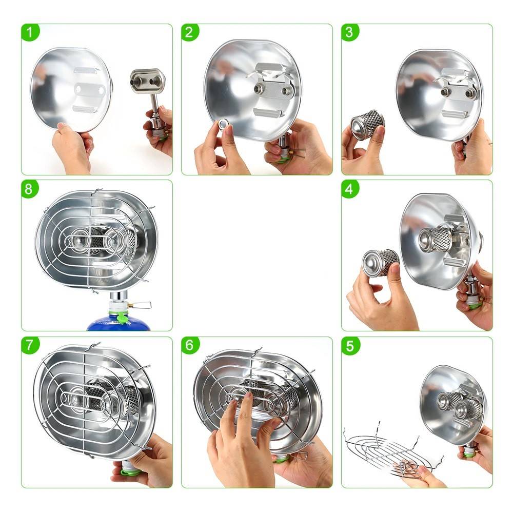 Портативный газовый обогреватель в интернет-магазине art-steel.ru, фото