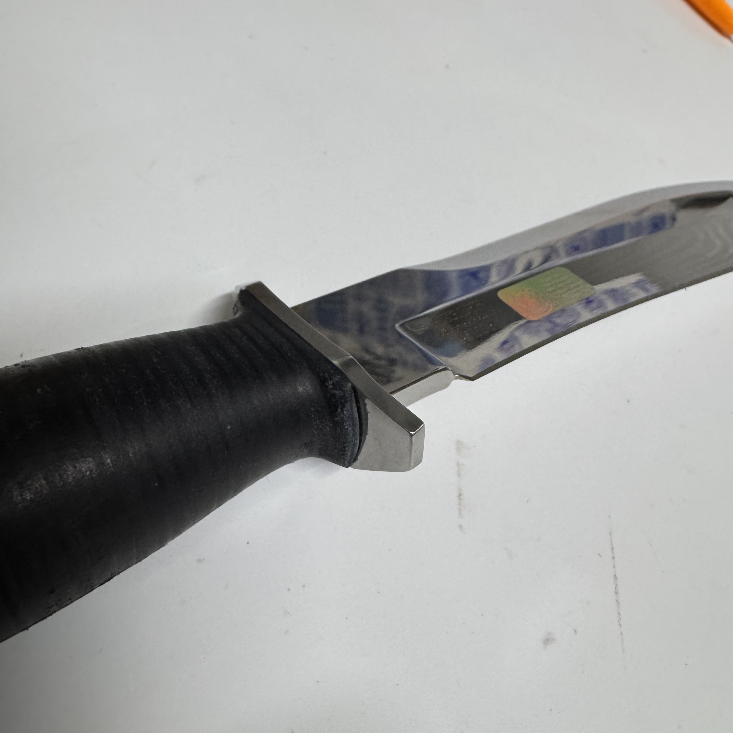 Нож Легионер из стали 95х18, рукоять наборная кожа (уценка) в интернет-магазине art-steel.ru, фото