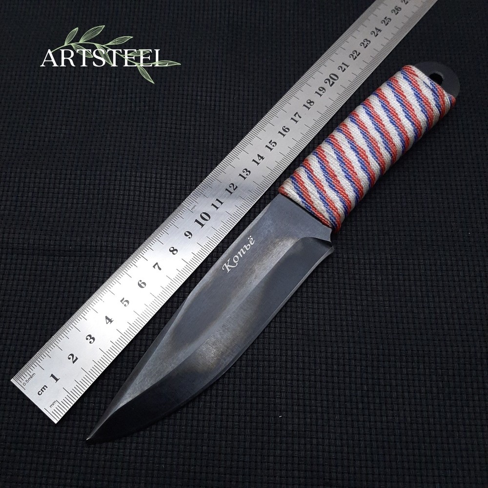 Метательный нож Копье, сталь У8, рукоять паракорд в интернет-магазине art-steel.ru, фото