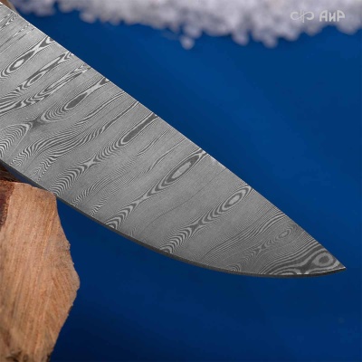 Универсальный нож Лиса ЦМ, сталь ZDI 1016, рукоять стабилизированная карельская береза в интернет-магазине art-steel.ru Универсальный нож Лиса ЦМ, сталь ZDI 1016, рукоять стабилизированная карельская береза в интернет-магазине art-steel.ru, фото