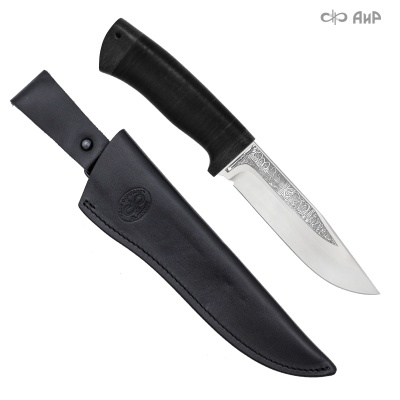 Универсальный нож Турист, сталь 95х18, рукоять кожа в интернет-магазине art-steel.ru Универсальный нож Турист, сталь 95х18, рукоять кожа в интернет-магазине art-steel.ru, фото