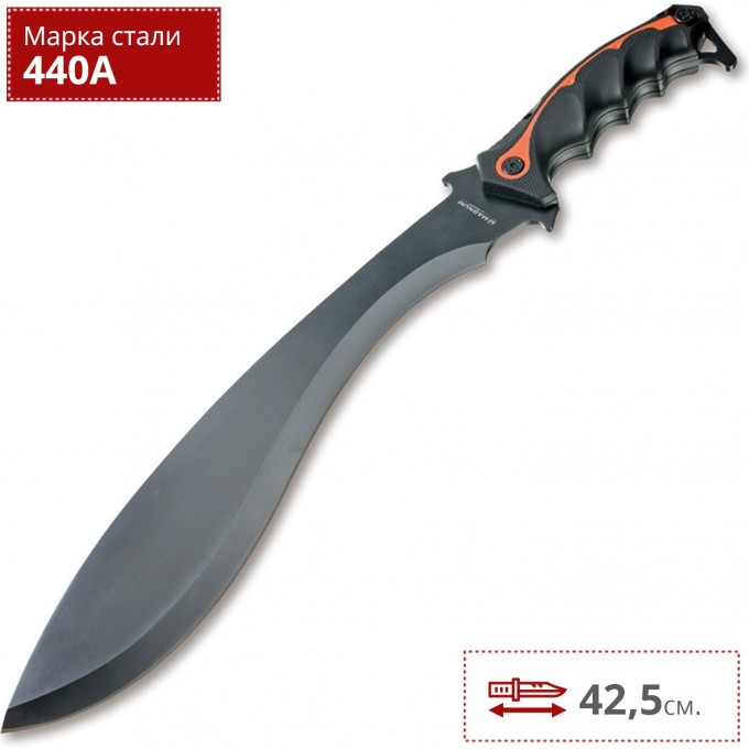 Мачете Chainsaw Backup Machete сталь 440A, рукоять Кратон в интернет-магазине art-steel.ru, фото