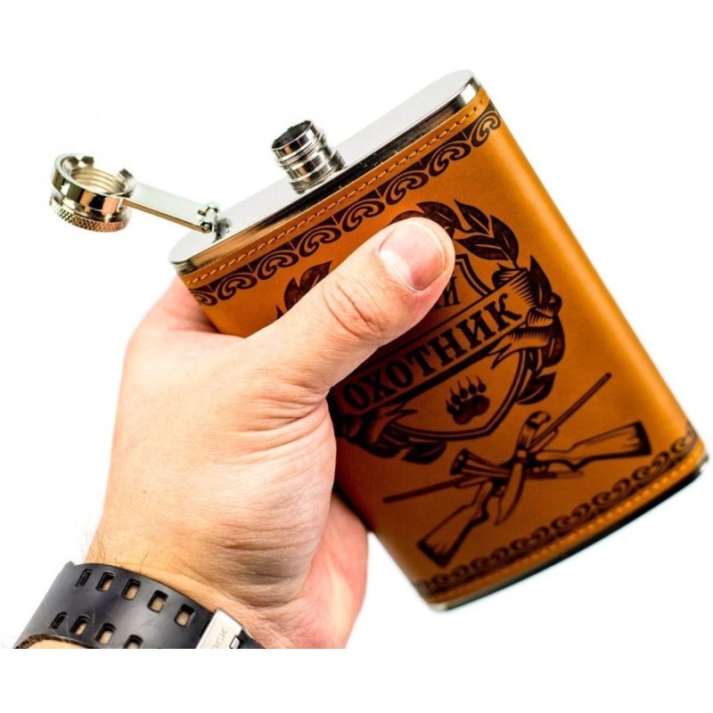 Фляга подарочная из нержавеющей стали 270 мл в интернет-магазине art-steel.ru, фото