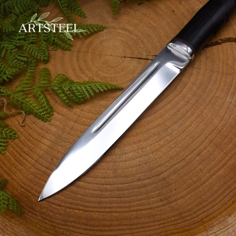 Нож Горец-2 из стали 95Х18, рукоять дерево в интернет-магазине art-steel.ru, фото