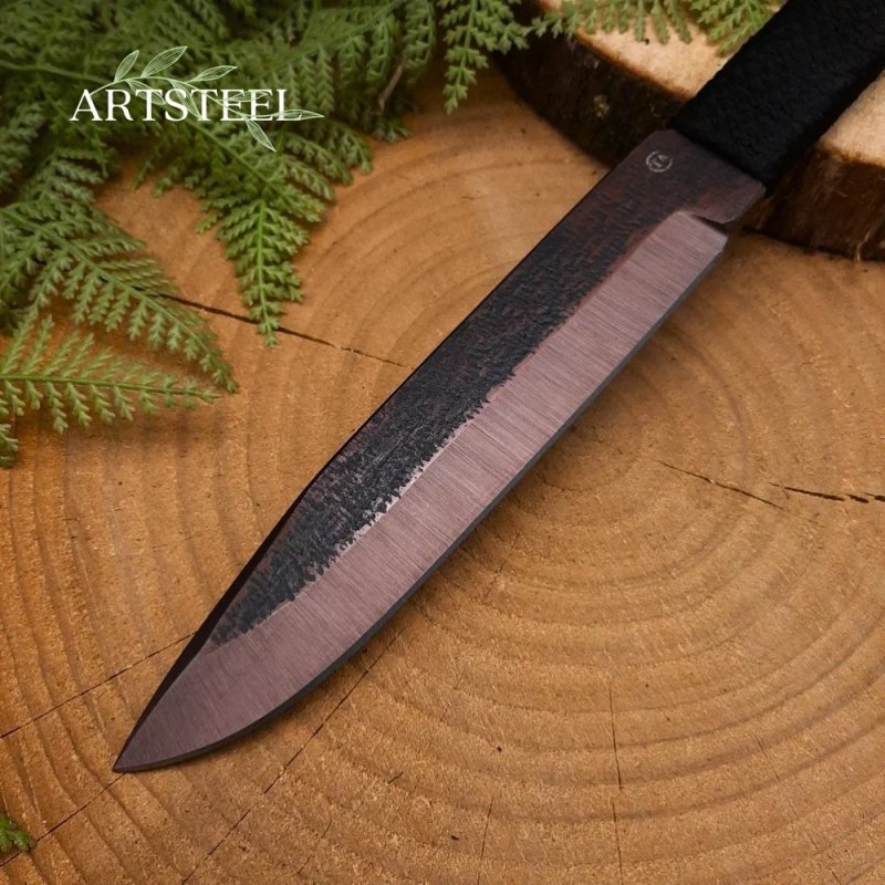 Нож Казак-1 из стали 30ХГСА, рукоять сталь, нейлон в интернет-магазине art-steel.ru, фото