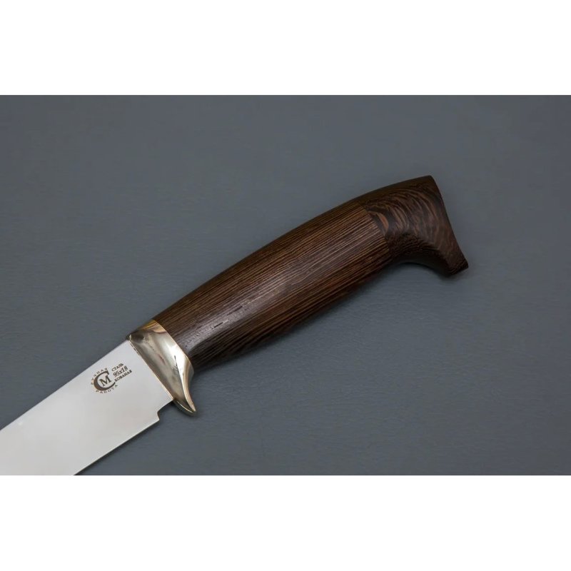 Нож Филейный большой из стали 95х18, рукоять венге, литьё мельхиор в интернет-магазине art-steel.ru, фото