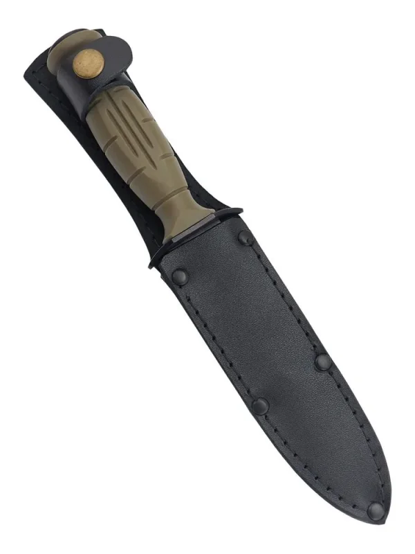 Универсальный нож НР-2 с кожаным чехлом, сталь У8, рукоять ABS пластик в интернет-магазине art-steel.ru, фото