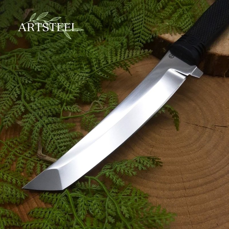 Нож Прапор из стали 95Х18, рукоять резина в интернет-магазине art-steel.ru, фото