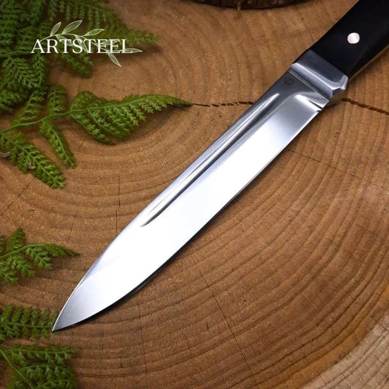 Нож Горец-2 из стали 95Х18, рукоять дерево в интернет-магазине art-steel.ru, фото