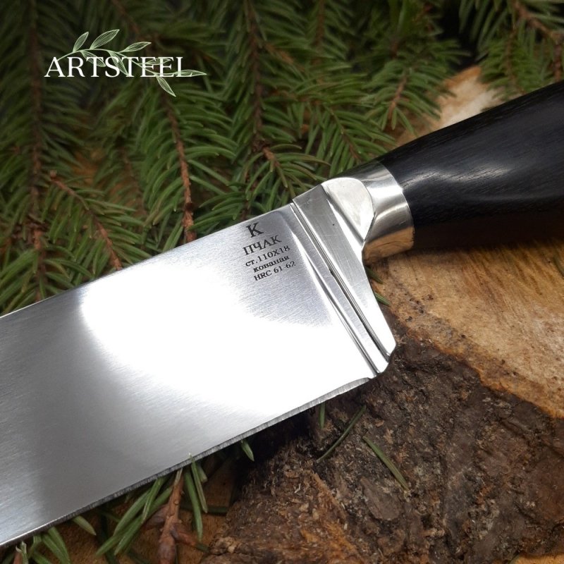 Нож Пчак из стали 110Х18, рукоять Граб в интернет-магазине art-steel.ru, фото