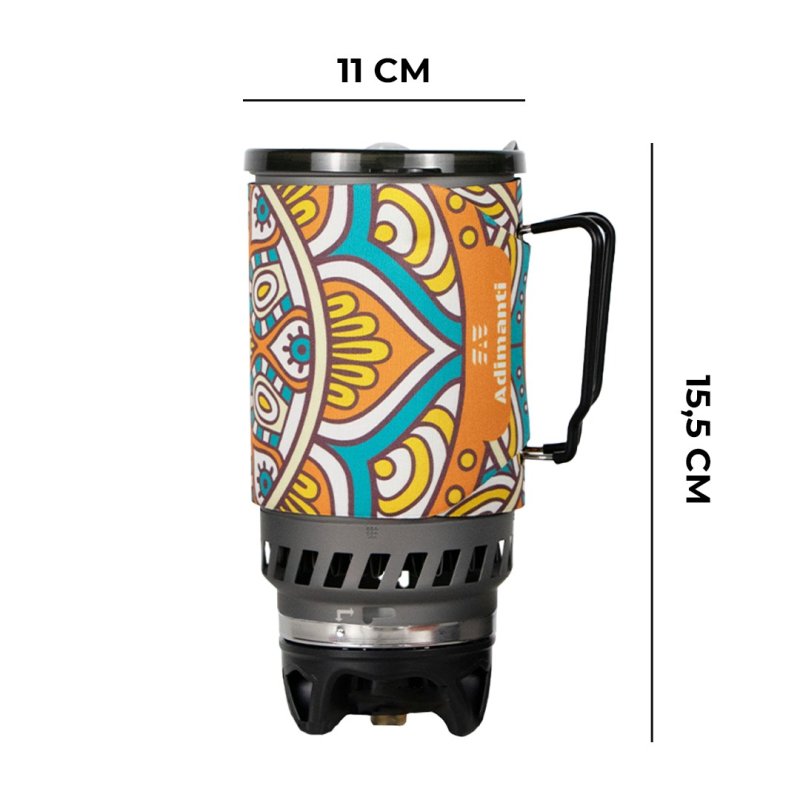 Система приготовления пищи Adimanti, 1400 мл, цвет черный в интернет-магазине art-steel.ru, фото