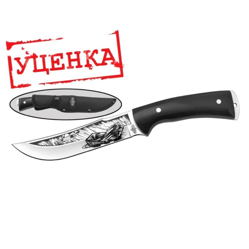 Туристический нож, сталь 65х13, рукоять дерево в интернет-магазине art-steel.ru, фото