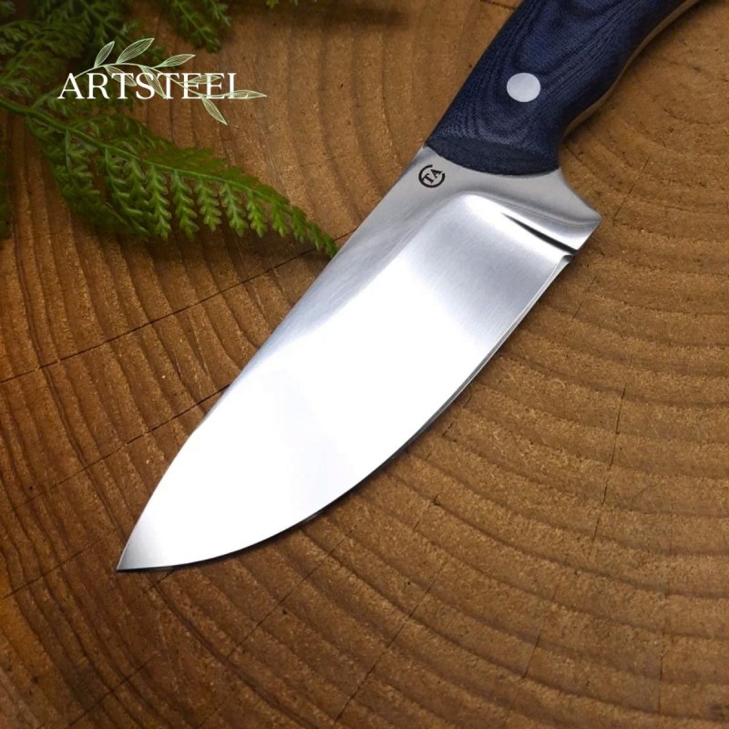 Нож Север-3 из стали 95Х18, рукоять микарта в интернет-магазине art-steel.ru, фото