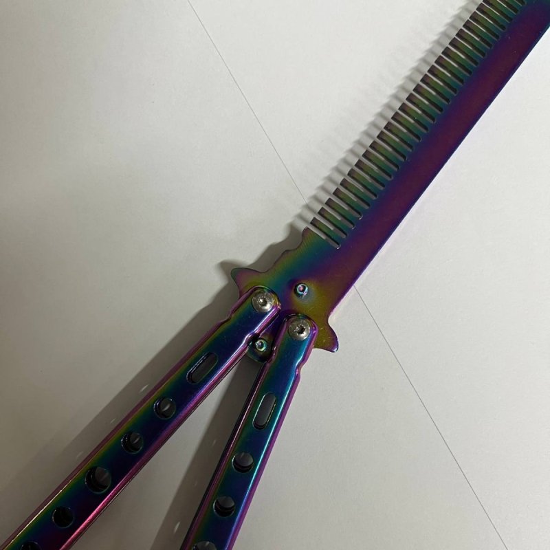 Нож бабочка тренировочный Comb в интернет-магазине art-steel.ru, фото