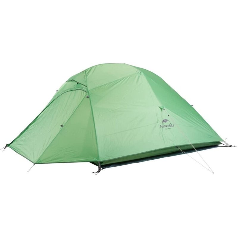 Палатка Naturehike Cloud Up 3 210T NH18T030-T трехместная с ковриком, зеленый, 6927595730621 в интернет-магазине art-steel.ru, фото