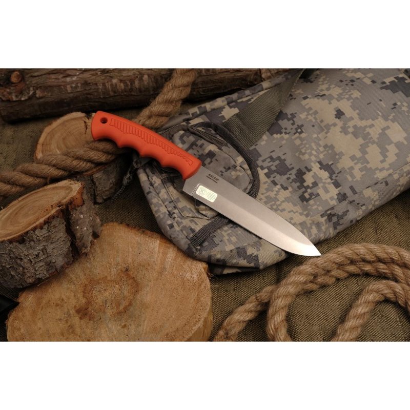 Туристический нож Ачиколь, сталь AUS8, рукоять эластрон в интернет-магазине art-steel.ru, фото