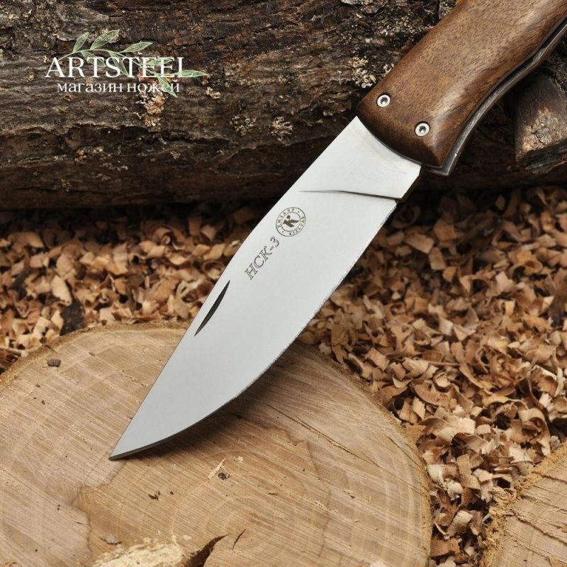Нож НСК-3 дерево в интернет-магазине art-steel.ru, фото