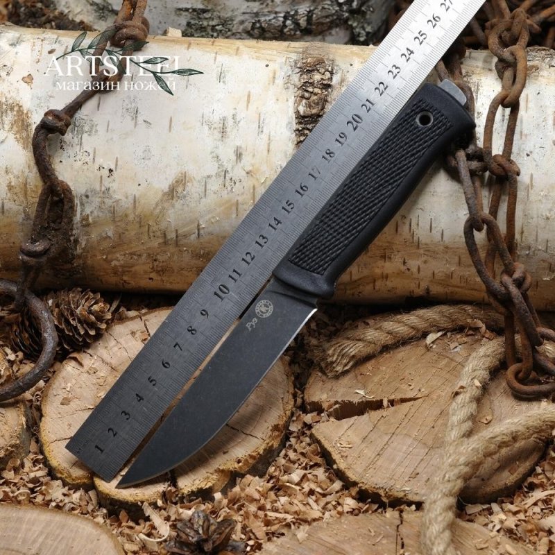 Туристический нож Руз, сталь AUS8, рукоять эластрон в интернет-магазине art-steel.ru, фото