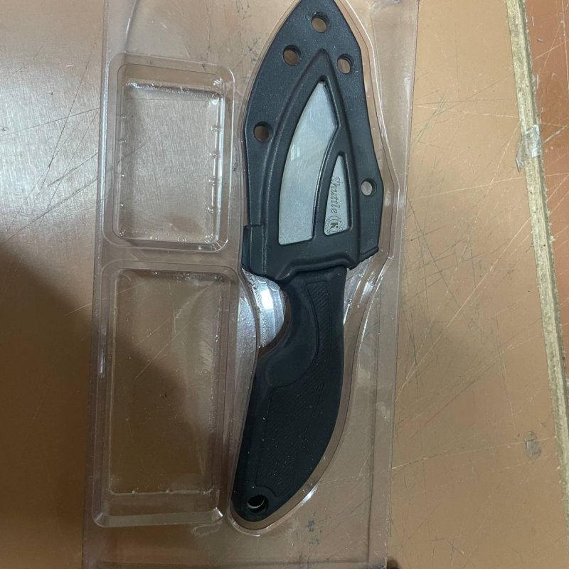 Туристический нож Shuttle, сталь AUS8, рукоять эластрон в интернет-магазине art-steel.ru, фото