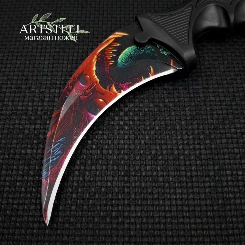 Керамбит CS GO, сталь 420, рукоять пластик в интернет-магазине art-steel.ru, фото