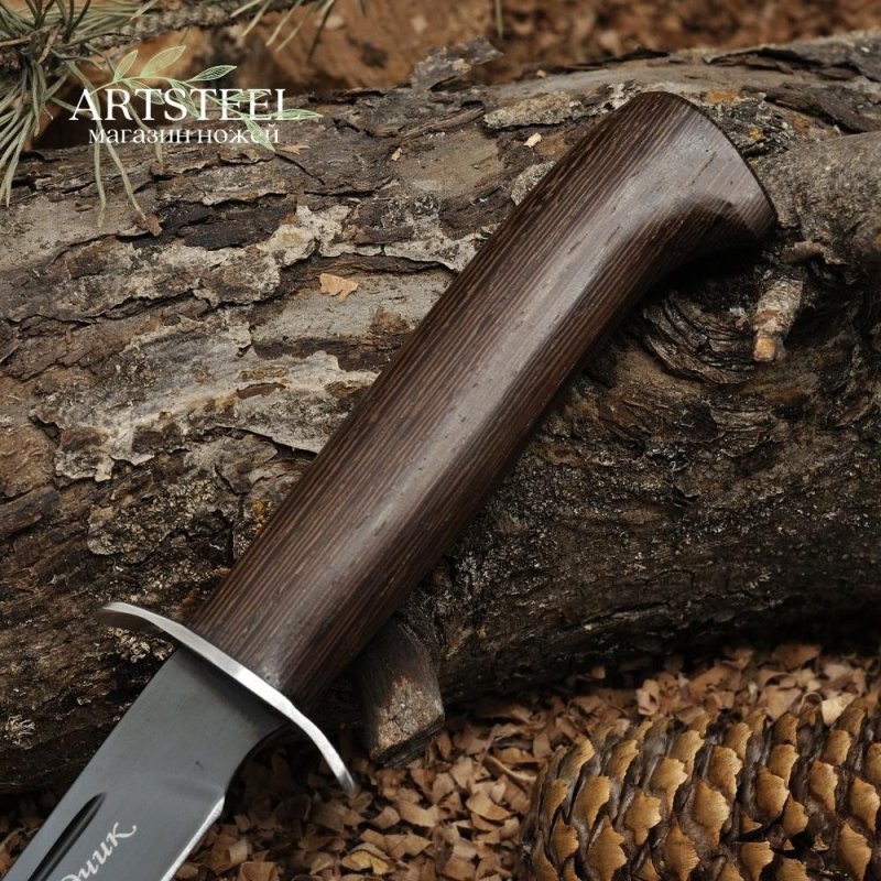 Нож Разведчик, сталь У8, рукоять венге в интернет-магазине art-steel.ru, фото