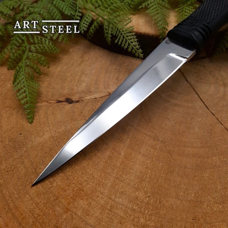 Нож Миг-1 из стали 95Х18, рукоять резина в интернет-магазине art-steel.ru, фото