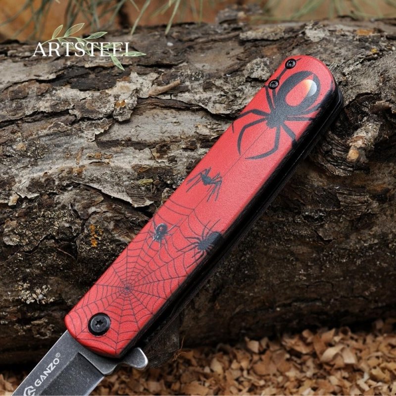 Складной нож Ganzo G626-RD, сталь 440, рукоять ABS-пластик в интернет-магазине art-steel.ru, фото
