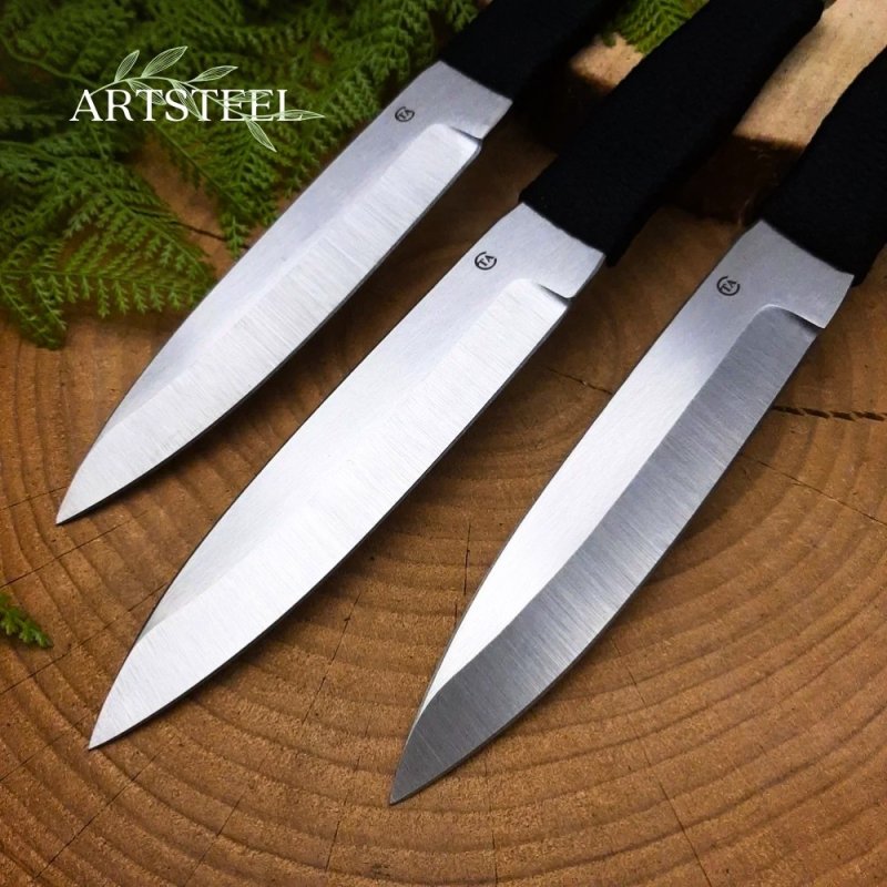 Нож Горец-3 из стали 65Х13, рукоять сталь, нейлон в интернет-магазине art-steel.ru, фото