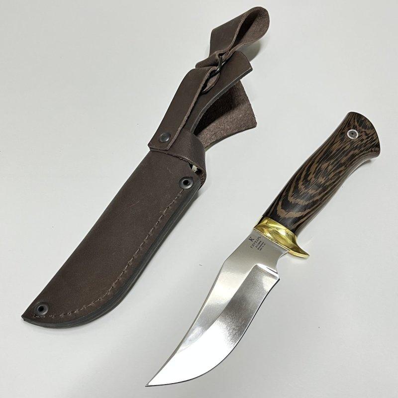 Нож Глухарь из стали Х12МФ, рукоять Венге в интернет-магазине art-steel.ru, фото