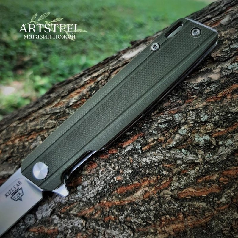 Складной нож Чила, сталь D2, рукоять G10 в интернет-магазине art-steel.ru, фото