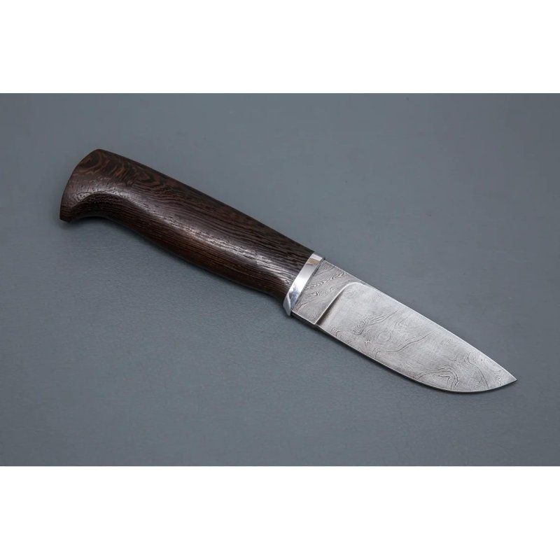 Нож Лесник из дамасской стали, рукоять венге, литье дюраль в интернет-магазине art-steel.ru, фото