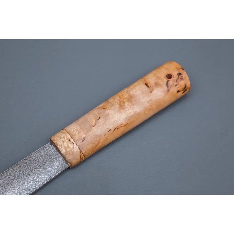 Нож Северный «Соболь» из стали дамасской стали, рукоять карельская береза в интернет-магазине art-steel.ru, фото