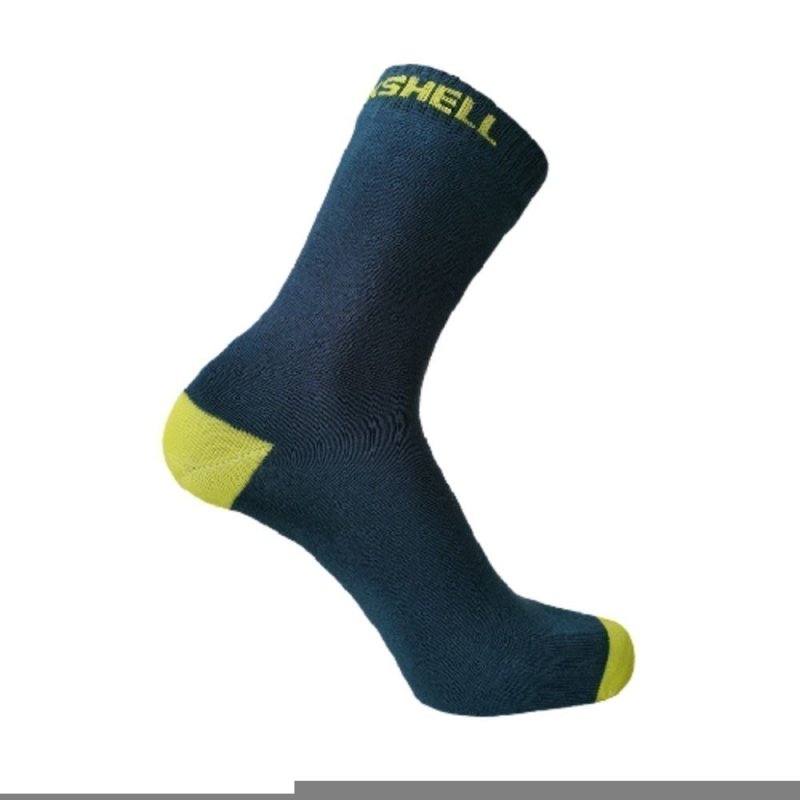 Водонепроницаемые носки DexShell Ultra Thin Crew M (39-42), синий/желтый в интернет-магазине art-steel.ru, фото