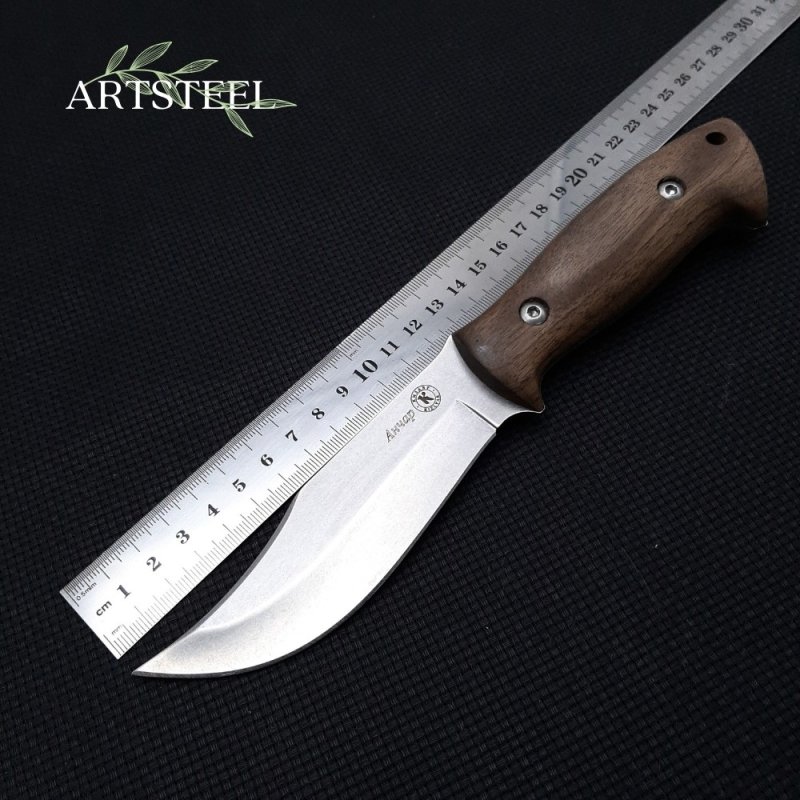 Нож Анчар AUS-8 орех в интернет-магазине art-steel.ru, фото