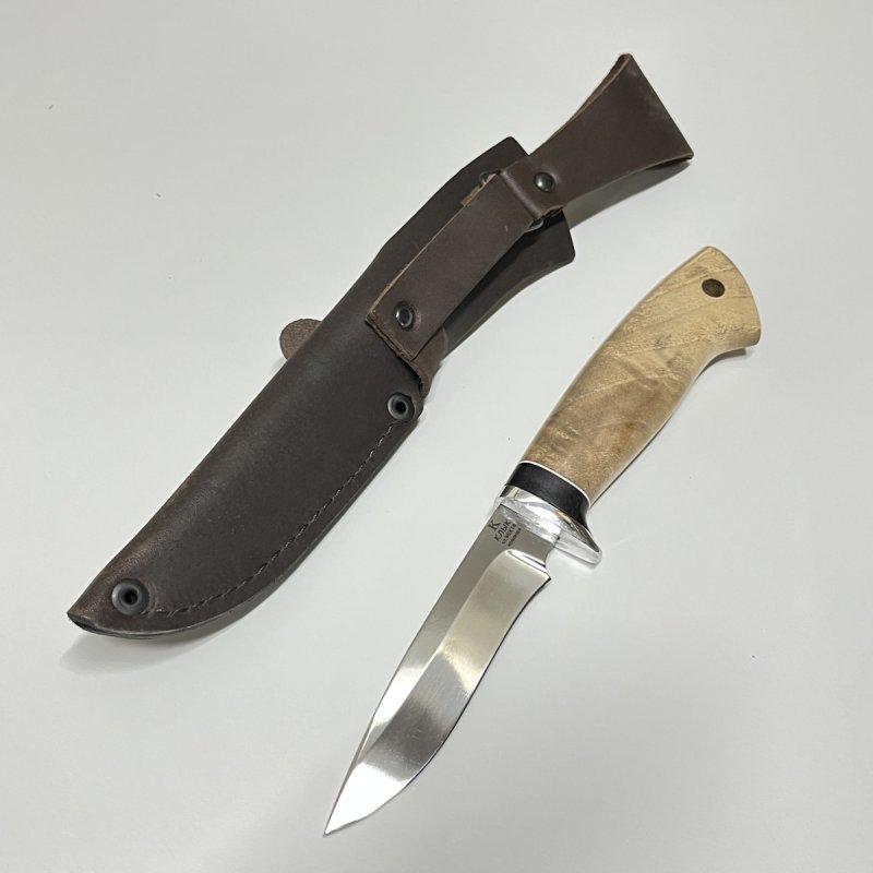 Нож Клык из стали 95Х18, рукоять Орех в интернет-магазине art-steel.ru, фото