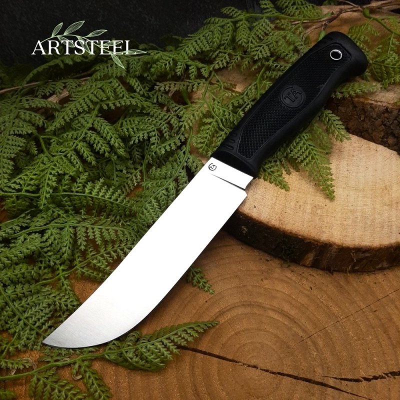 Нож Узбек из стали 95Х18, рукоять резина в интернет-магазине art-steel.ru, фото