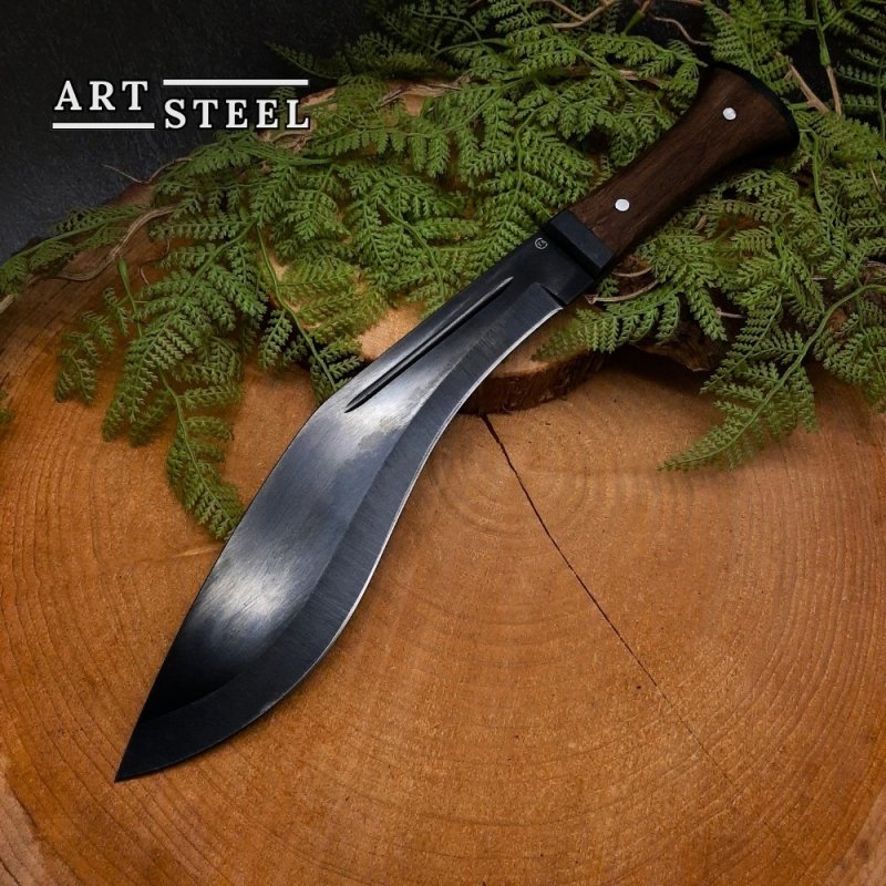 Мачете Бумеранг, из стали 65Г, длина клинка 275 мм в интернет-магазине art-steel.ru, фото
