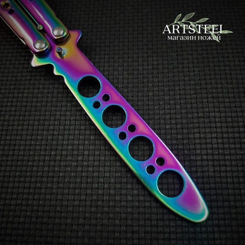 Нож бабочка тренировочный Рыцарь в интернет-магазине art-steel.ru, фото
