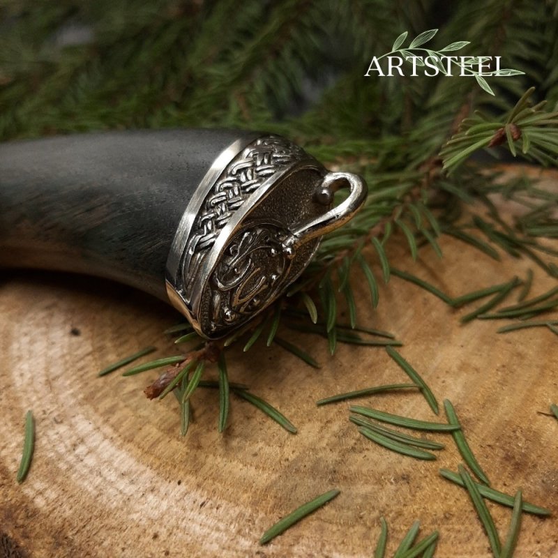 Нож Легионер из стали VG-10, рукоять ореховый кап в интернет-магазине art-steel.ru, фото