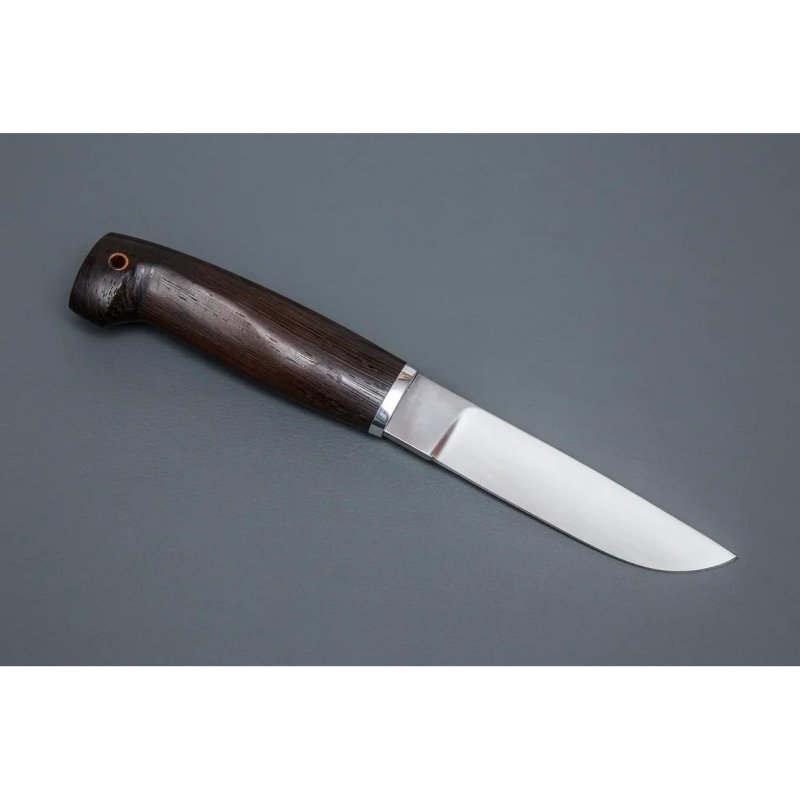 Нож Финский из стали 95х18, рукоять венге, литьё мельхиор в интернет-магазине art-steel.ru, фото